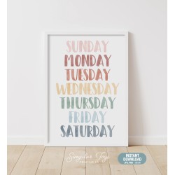 Days of the Week Printable...