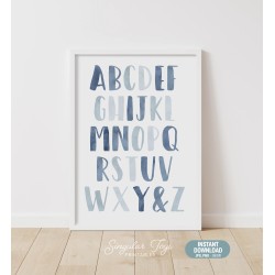 Alphabet Print - NBCP