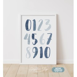 Numbers 0-10 Print - NBCP